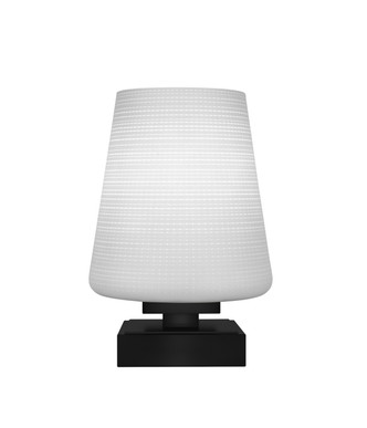 Toltec Lighting - 52-MB-4031 - One Light Table Lamp - Luna - Matte Black