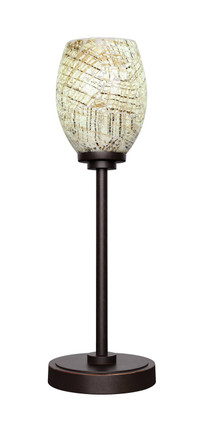 Toltec Lighting - 53-DG-5054 - One Light Table Lamp - Luna - Dark Granite