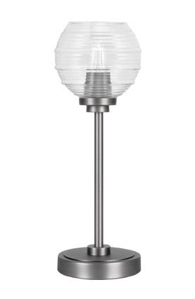 Toltec Lighting - 53-GP-5110 - One Light Table Lamp - Luna - Graphite