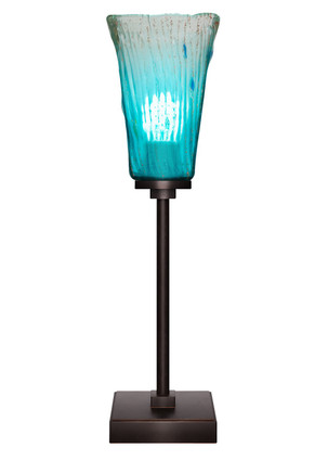 Toltec Lighting - 54-DG-635 - One Light Table Lamp - Luna - Dark Granite