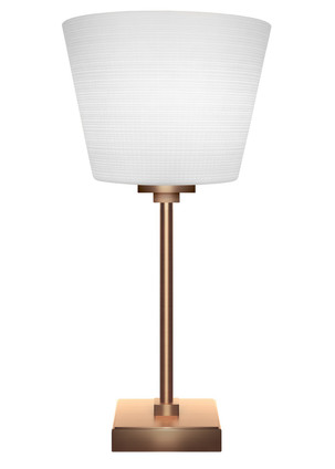 Toltec Lighting - 54-NAB-4081 - One Light Table Lamp - Luna - New Age Brass