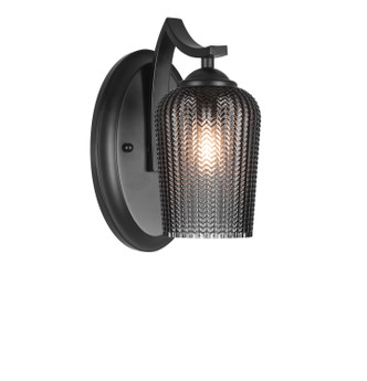 Toltec Lighting - 551-MB-4252 - One Light Wall Sconce - Zilo - Graphite