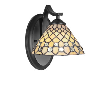 Toltec Lighting - 551-MB-9415 - One Light Wall Sconce - Zilo - Graphite