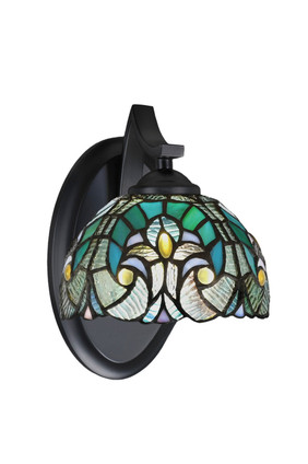 Toltec Lighting - 551-MB-9925 - One Light Wall Sconce - Zilo - Matte Black