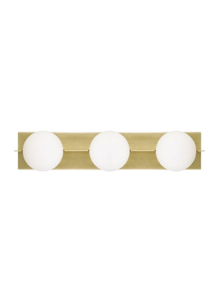 Visual Comfort Modern - 700BCOBL3R - LED Bath - Orbel - Aged Brass