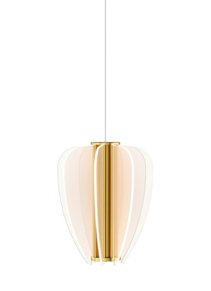 Visual Comfort Modern - 700FJNYRBR-LED930 - LED Pendant - Nyra - Plated Brass