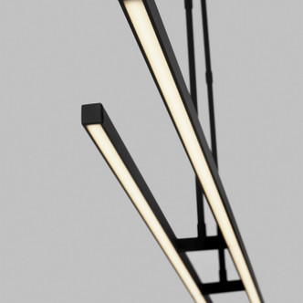 Stagger LED Linear Suspension (700LSSTG284B-LED927-277)