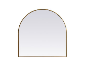 Elegant Lighting - MR1A3636BRS - Mirror - Ayra - Brass