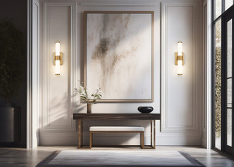 Egon LED Vanity (1015-18W-MGLD-LED)