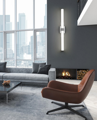 Egon LED Vanity (1015-40W-BN-LED)