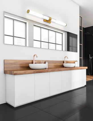 Egon LED Vanity (1015-40W-MGLD-LED)