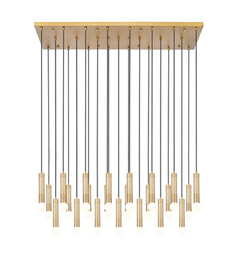 Stari 23 Light Linear Chandelier (1956P-23L-MGLD)