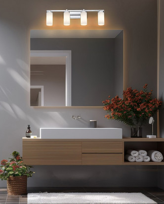 Danica Four Light Vanity (3044-4V-CH)