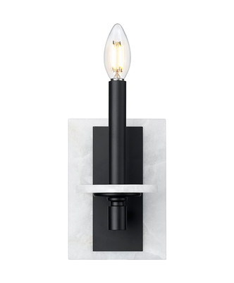 Z-Lite - 3045-1S-MB - One Light Wall Sconce - Kaden - Matte Black