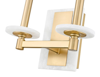Kaden Two Light Wall Sconce (3045-2S-MGLD)