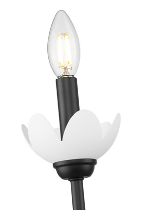 Allistair One Light Wall Sconce (352-1S-MB)