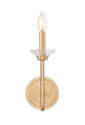 Allistair One Light Wall Sconce (352-1S-MGLD)