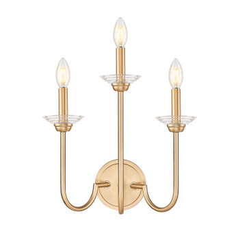 Allistair Three Light Wall Sconce (352-3S-MGLD)