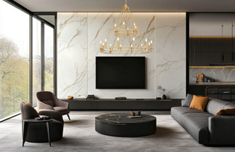 Dennison 18 Light Chandelier (4005-18SBR)