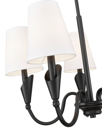 Claudelle Five Light Chandelier (4014-24MB)
