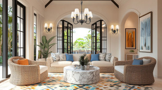 Claudelle Two Light Wall Sconce (4014-2S-MB)