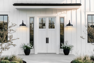 RLM One Light Outdoor Wall Mount (5024M-BK)