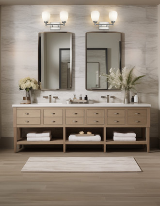 Oren Two Light Vanity (7004-2V-BN)