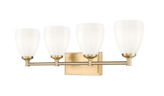 Z-Lite - 7004-4V-MGLD - Four Light Vanity - Oren - Modern Gold