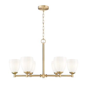 Z-Lite - 7004-6MGLD - Six Light Chandelier - Oren - Modern Gold