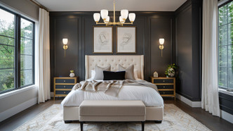 Oren Six Light Chandelier (7004-6MGLD)