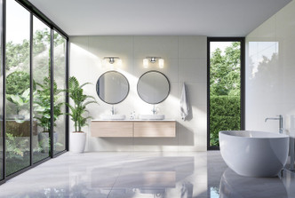 Montford Two Light Vanity (7005-2V-CH)