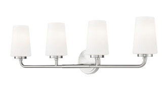 Z-Lite - 7005-4V-BN - Four Light Vanity - Montford - Brushed Nickel