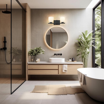 Naya Two Light Vanity (7518-2V-MB)