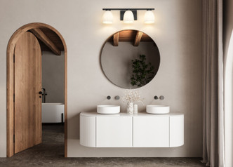 Naya Three Light Vanity (7518-3V-MB)