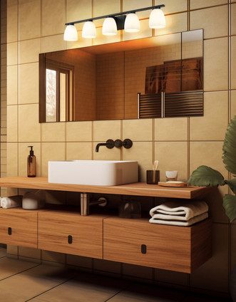 Naya Five Light Vanity (7518-5V-MB)