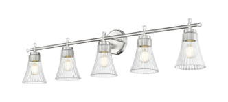 Belle Five Light Vanity (7519-5V-BN)