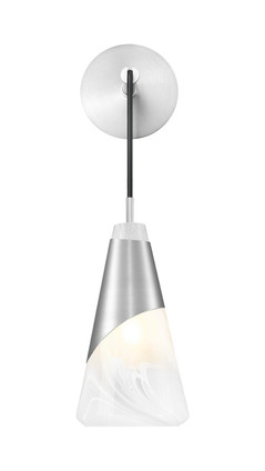 Aimie One Light Wall Sconce (828-1S-BN)