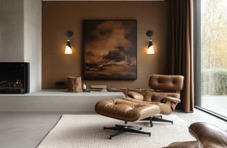 Aimie One Light Wall Sconce (828-1S-MB)