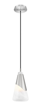 Aimie One Light Pendant (828P6-BN)