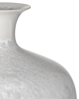 Crystalline White Vase Vase (1200-0995)