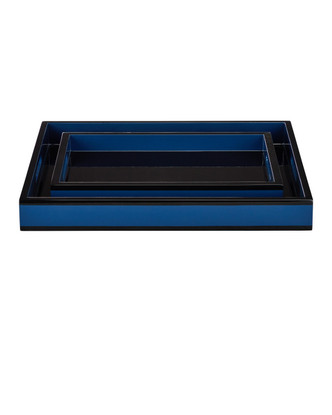 Lacquer Tray Set of 2 (1200-1018)
