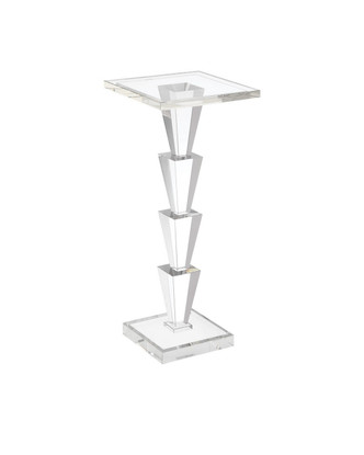 Currey and Company - 3000-0319 - Drinks Table - Tiana - Clear