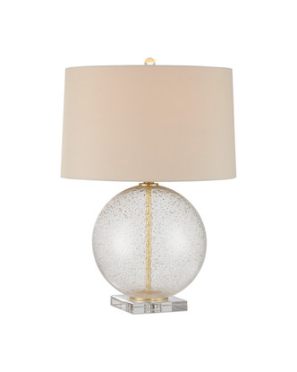 Currey and Company - 6000-1007 - One Light Table Lamp - Zebulon - Clear with Gold Speckles/Contemporary Gold Leaf
