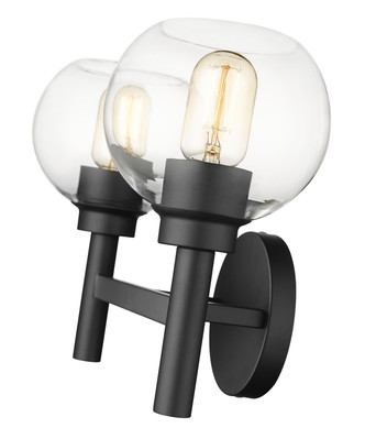 Sutton Two Light Vanity (7502-2V-MB)