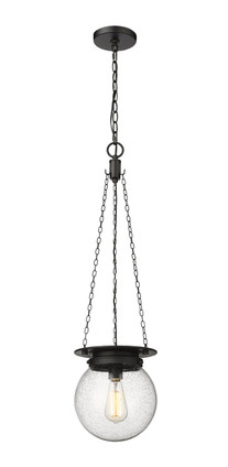 Z-Lite - 7506P9-MB - One Light Pendant - Calhoun - Matte Black