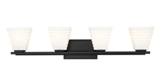 Annalise Four Light Vanity (7514-4V-MB)
