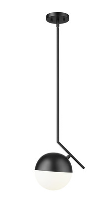 Z-Lite - 7517P11-MB - One Light Pendant - Realm Sphere - Matte Black