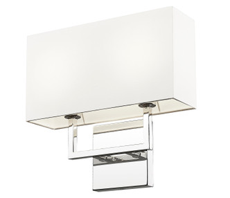 Saxon Two Light Wall Sconce (815-2S-PN)