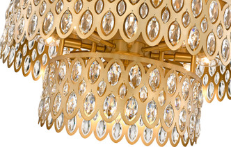 Dealey 12 Light Flush Mount (822F24-HB)
