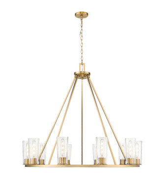 Z-Lite - 826-10MGLD - Ten Light Chandelier - Titus - Modern Gold